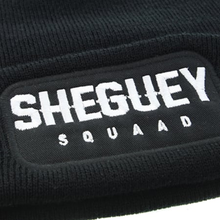 Sheguey Squaad - Bonnet New Logo Noir