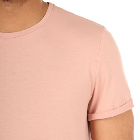 Sixth June - Tee Shirt Oversize M1696CTS Rose Saumon