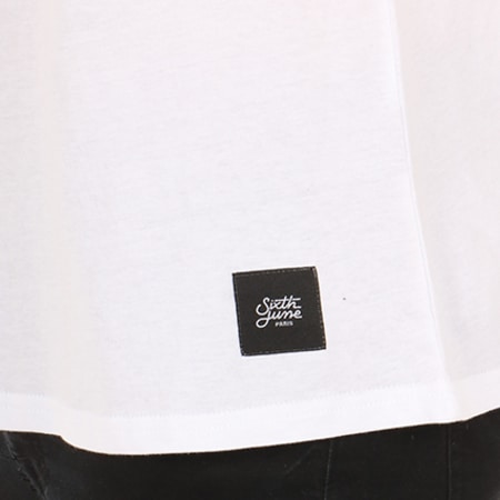 Sixth June - Tee Shirt M2645CTS Blanc