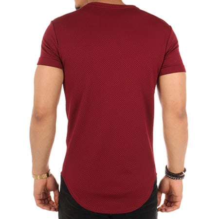 Uniplay - Tee Shirt Oversize U1021-3 Bordeaux
