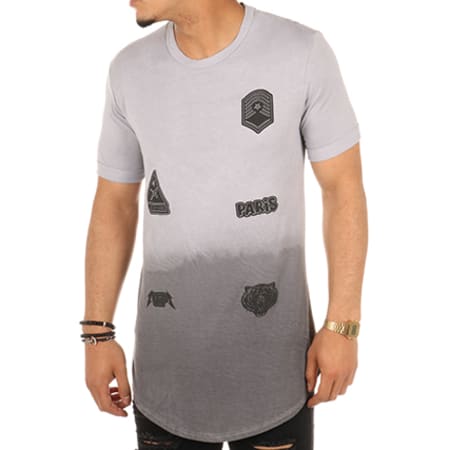 VIP Clothing - Tee Shirt Oversize 1168PAT Gris