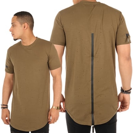 VIP Clothing - Tee Shirt Oversize 1707 Vert Kaki