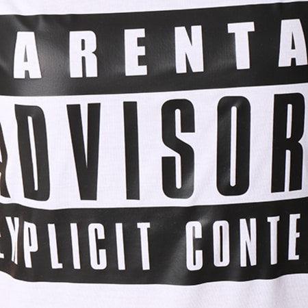 Parental Advisory - Maglietta donna Classic Logo Bianco