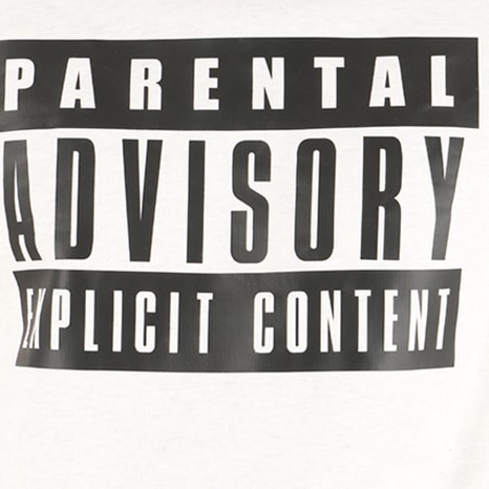 Parental Advisory - Sudadera con capucha Classic Logo Beige