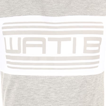 Wati B - Tee Shirt Enfant Nelson Gris Chiné
