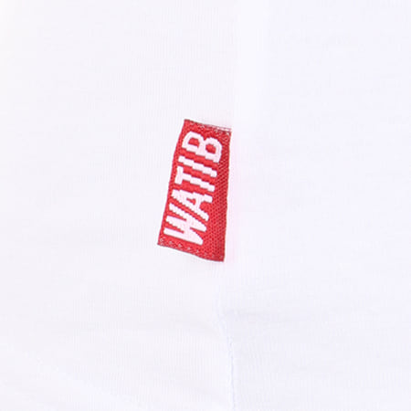 Wati B - Tee Shirt Enfant Nigel Blanc Bleu 
