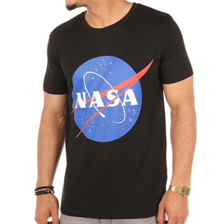 NASA - Insignia Front Camiseta Negro