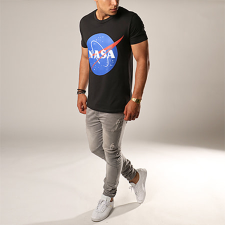 NASA - Insignia Front Camiseta Negro
