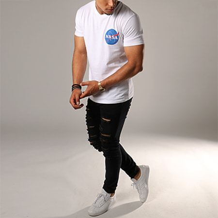 NASA - Tee Shirt Insignia Blanc