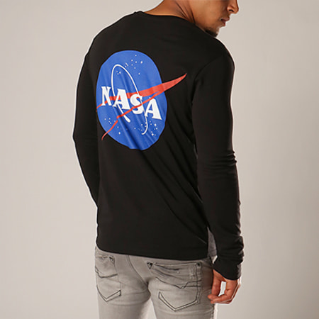 NASA - Tee Shirt Manches Longues Insignia Noir