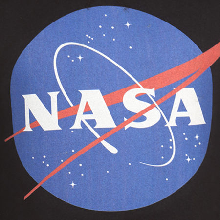 NASA - Sweat Crewneck Insignia Front Noir