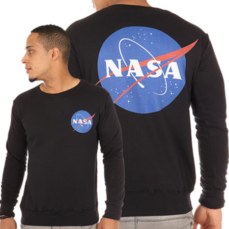 NASA - Sweat Crewneck Insignia Noir