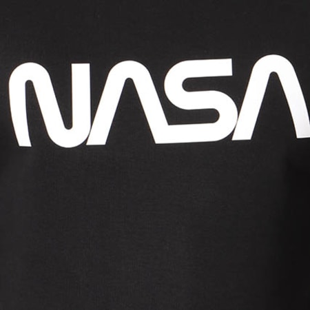 NASA - Sweat Crewneck Worm Logo Noir