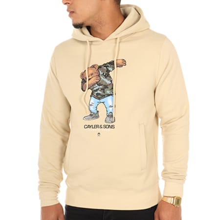 Cayler And Sons - Sweat Capuche Dabbin Beige