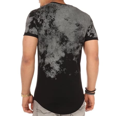 John H - Tee Shirt Oversize 406 Noir