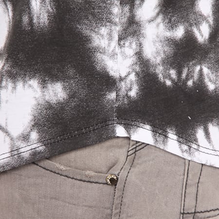 Uniplay - Tee Shirt Oversize UPY55 Noir Blanc
