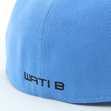 Wati B - Casquette Fitted 03672 Bleu Turquoise