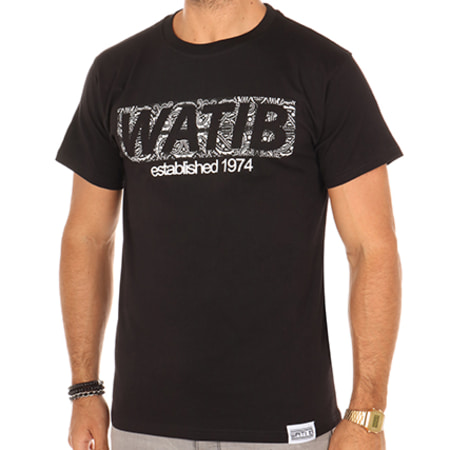 Wati B - Tee Shirt Bandana Noir
