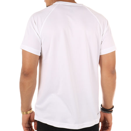 Adidas Sportswear - Tee Shirt D2M Logo BK0936 Blanc