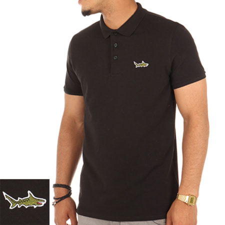 Luxury Lovers - Polo Manches Courtes Shark Noir