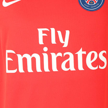 Nike - Maillot De Football 776924 601 Paris Saint-Germain Rouge