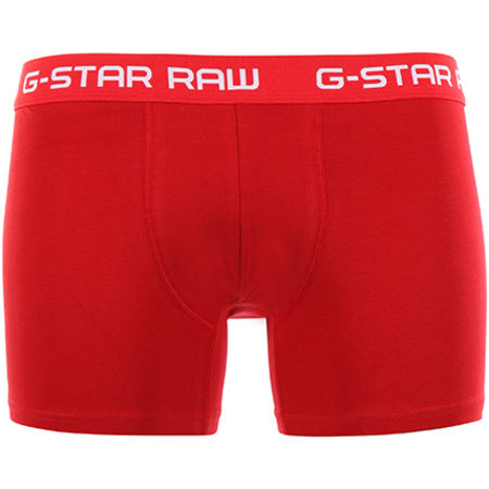 G-Star - Lot de 3 Boxers D05095-2058 Noir Marron Rouge
