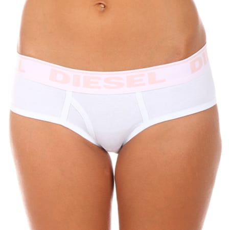 Diesel - Culotte Femme 00SE02-0HAFK Blanc Rose