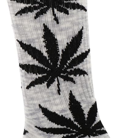 HUF - Chaussettes Streaky Plantlife Crew Gris