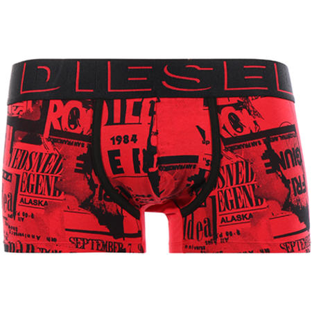 Diesel - Boxer Seasonal Edition 00SJ54-0LAOY Rouge Noir 