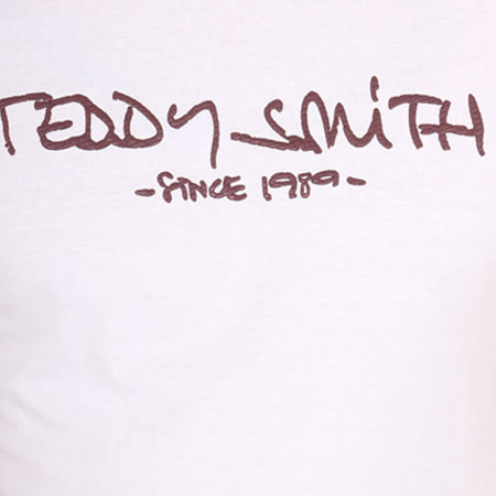 Teddy Smith - Tee Shirt Ticlass 3 Blanc