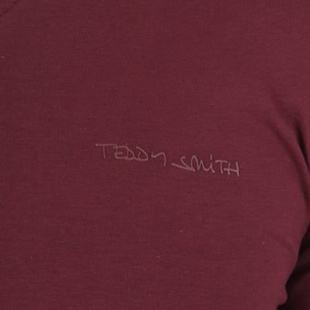 Teddy Smith - Tee Shirt Tawax Bordeaux