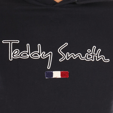 Teddy Smith - Sweat Capuche Seven Bleu Marine