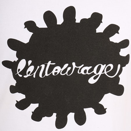 L'Entourage - Sweat Crewneck Logo Blanc