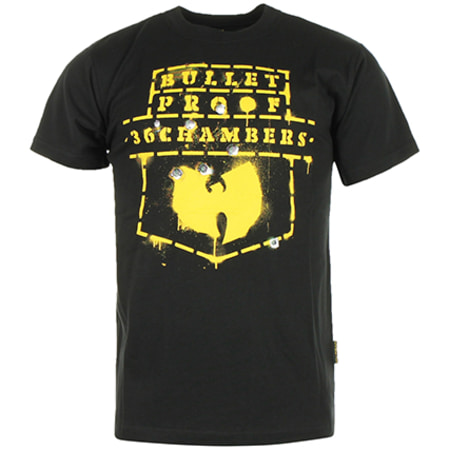Wu Tang Clan - Tee Shirt Bulletproof Noir 