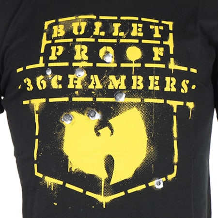 Wu Tang Clan - Tee Shirt Bulletproof Noir 