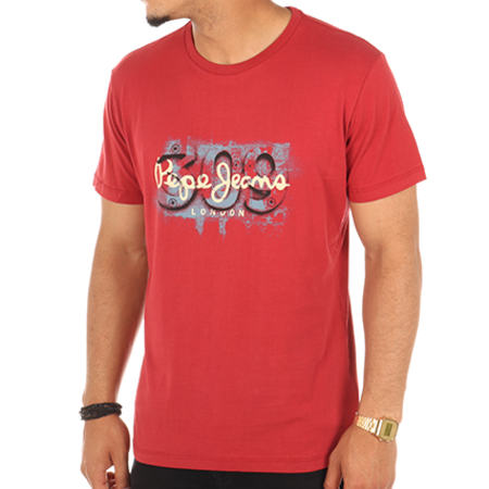 Pepe Jeans - Tee Shirt Alnus Rouge