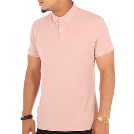 Pepe Jeans - Polo Manches Courtes Carya Rose 