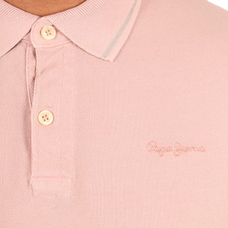 Pepe Jeans - Polo Manches Courtes Carya Rose 