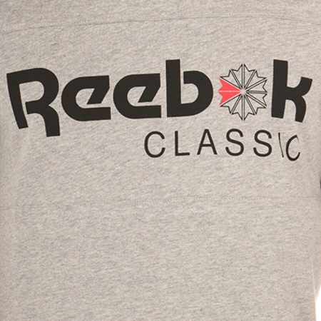 Reebok - Tee Shirt Classics Franchise Iconic BQ2624 Gris Chiné