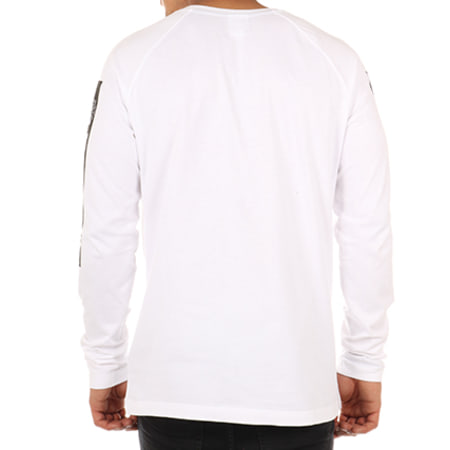 Reebok - Tee Shirt Manches Longues BR4631 Blanc
