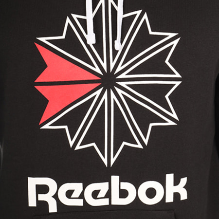 Reebok - Sweat Capuche Star BR5021 Noir