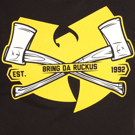Wu Tang Clan - Tee Shirt Bring Da Ruckus Noir