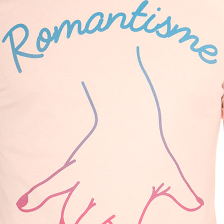 Luxury Lovers - Tee Shirt Oversize Romantisme Rose Pâle 