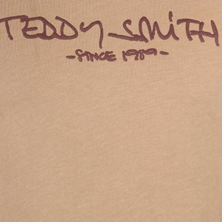 Teddy Smith - Tee Shirt Ticlass 3 Beige