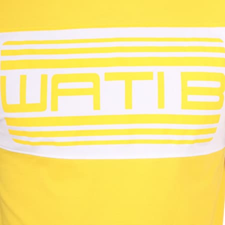 Wati B - Tee Shirt Nelson Jaune