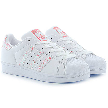 Adidas Originals - Baskets Femme Superstar BY2951 Footwear White Tacros