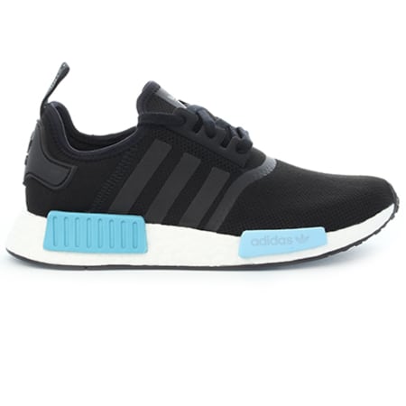 Adidas Originals - Baskets NMD R1 BY9951 Core Black Icey Blue
