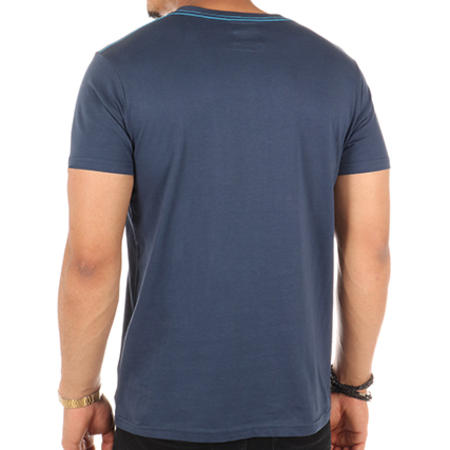 Freegun - Tee Shirt Logo Bleu Marine