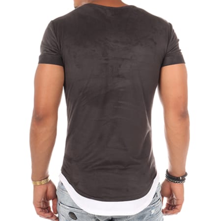 LBO - Tee Shirt Oversize 20 Daim Noir