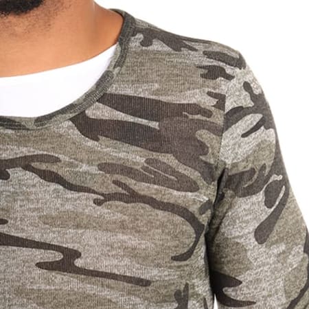 LBO - Tee Shirt Manches Longues Oversize 23 Camouflage